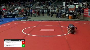 49 lbs Prelims - Kaden Williamson, Sebolt Wrestling Academy vs Easton Whisler, Mulvane Jr WC