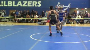 138 lbs Round 3 - Cael Alderman, Olathe North vs Evan Taylor, St James Academy