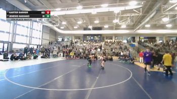 106 lbs 5th Place Match - Jenesis Naranjo, Delta High School vs Karter Barker, Weber