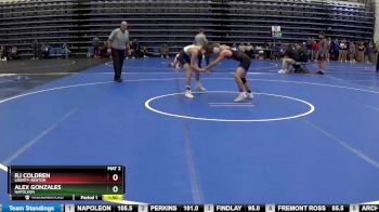 113 lbs Quarterfinal - Alex Gonzales, NAPOLEON vs Rj Coldren, LIBERTY-BENTON