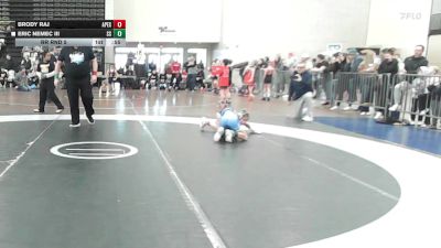 69 lbs Rr Rnd 5 - Brody Raj, Apex - ESC vs Eric Nemec III, South Side Wrestling Club - ESC