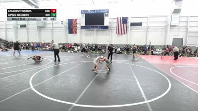 54 lbs 5th Place - Salvador Ochoa, GomezBrothersGrapplingAcademy vs Ayven Sanders, Southwest Hammers