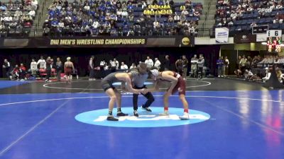 133 lbs Champ. Round 1 - Garrett Totten, TCNJ vs Esuar Ordonez, Springfield