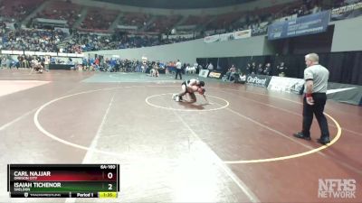 6A-160 lbs Champ. Round 1 - Carl Najjar, Oregon City vs Isaiah Tichenor, Sheldon