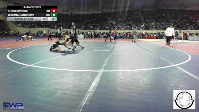 92 lbs Consi Of 8 #1 - Kruse Sparks, Tonkawa vs Jeremiah Andrews, Lincoln Christian