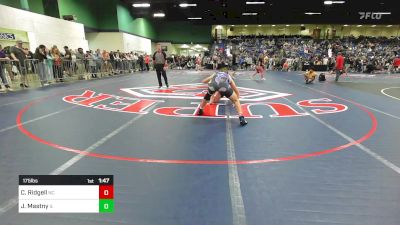 175 lbs Round Of 128 - Connor Ridgell, NC vs Jimmy Mastny, IL