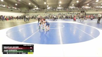 75 lbs Cons. Round 3 - Gabe Suddarth, Lathrop Youth Wrestling Club-AAA vs Brantlee Archer, Seneca Youth Wrestling Club-AAA