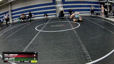 120 lbs Finals (2 Team) - Will Abbound, AACO Allstars vs Cael Short, Junior Terps