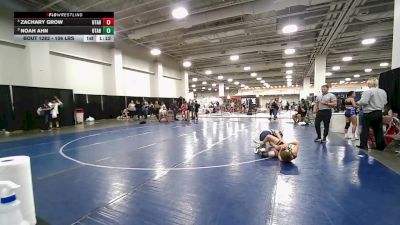 106 lbs Cons. Semis - Zachary Grow, Utah vs Noah Ahn, Utah