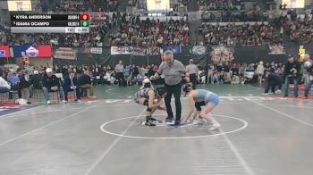 G - 110 lbs 3rd Place Match - Idania Ocampo, Gallatin (Bozeman) (Girls) vs Kyra Anderson, Chester-Joplin-Inverness (Girls)