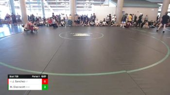 144 lbs Cons. Round 4 - Jeremiah Sanchez, NorCal Takedown vs Michael Disa Scott, Golden State WC