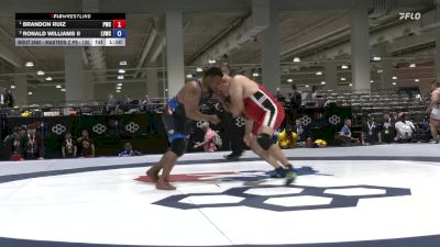 Masters C FS - 130 lbs Champ. Round 5 - Brandon Ruiz, Protos Wrestling Club vs Ronald Williams II, Las Vegas Wrestling Club