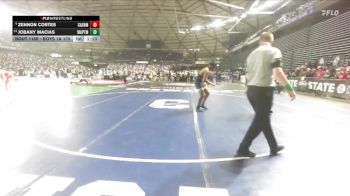 Boys 1A 175 lbs Champ. Round 2 - Jobany Macias, Wapato vs Zennon Cortes, Cashmere