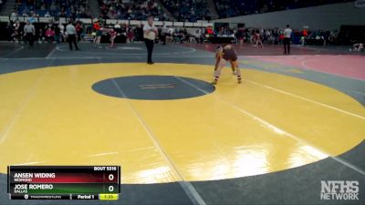 5A-126 lbs Semifinal - Jose Romero, Dallas vs Ansen Widing, Redmond