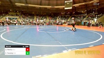 46 lbs Round Of 16 - Oakley Newby, Westlake vs Ezra Taussig, Greater Heights Wrestling