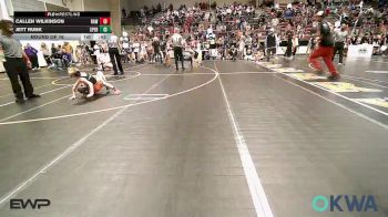 76 lbs Round Of 16 - Callen Wilkinson, Raw Wrestling Club vs Jett Runk, Sperry Wrestling Club