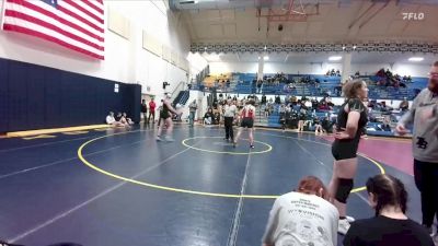 155 lbs Cons. Semi - Lainah Lindblom, Thunder Basin vs Hanna Marchant, Huntley Project