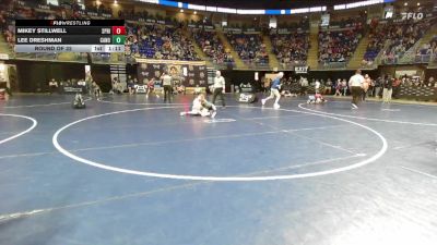110 lbs Round Of 32 - Mikey Stillwell, Springfield vs Lee Dreshman, Canon-McMillan