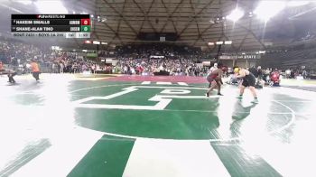 Boys 2A 285 lbs Champ. Round 2 - Shane-Alan Tino, Chief Sealth vs Hakeim Smalls, Archbishop Murphy