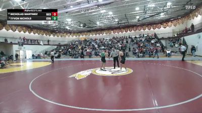 175 lbs Cons. Round 2 - Nicholas Martinez, Natrona County vs Tyvon Nichols, Kelly Walsh