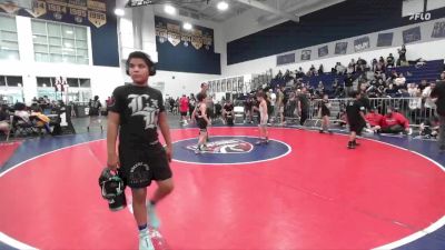 75 lbs Cons. Round 2 - Mateo Loza, Rough House vs Evan Strathman, Mantanona TC