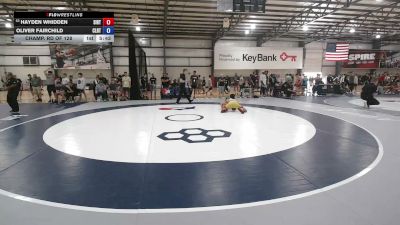 70 kg Champ. Rd Of 128 - Hayden Whidden, Southern Illinois Regional Training Center vs Oliver Fairchild, Clarion RTC