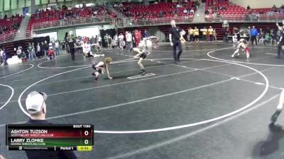 75 lbs Cons. Round 3 - Ashton Tuzson, Scottsbluff Wrestling Club vs Larry Zlomke, Gering Wrestling Club