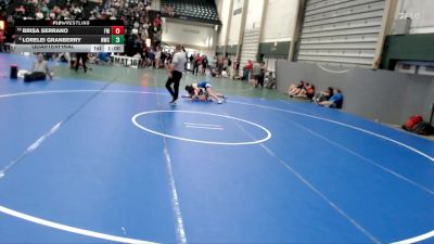 128-135 lbs Quarterfinal - Brisa Serrano, Fort Morgan vs Lorelei Granberry, Norton Wrestling Club