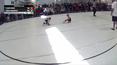 9 lbs Cons. Round 1 - Cash Hoke, Trojan Wrestling Club vs Beau Egbarts, Rocks Wrestling Club