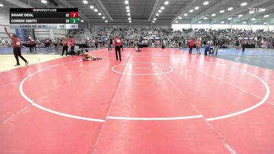 132 lbs Consi Of 32 #1 - Shane Degl, NY vs Corbin Smith, OH