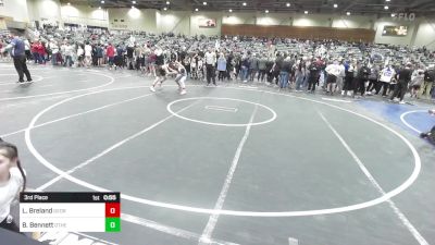 106 lbs 3rd Place - Lowagain Breland, Georgetown vs Brayton Bennett, Other Team