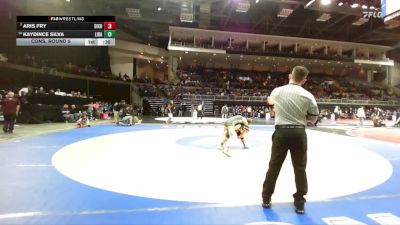 110 lbs Cons. Round 5 - Aris Fry, Dixon vs Kaydince Silva, Liberty Ranch