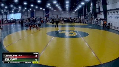 84 lbs Rd# 9- 2:15pm Saturday Final Pool - Camden Magluilo, Maryland GOLD vs Kole Wasser, PA Silver