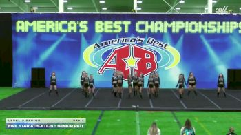 Five Star Athletics - Senior RIOT [2025 L3 Senior Day 1] 2025 America's Best Indy Challenge