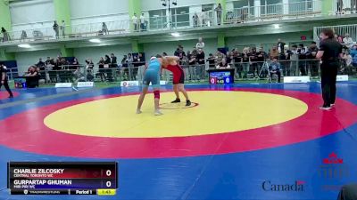 80kg Cons. Semi - Charlie Zilcosky, Central Toronto WC vs Gurpartap Ghuman, Miri Piri WC