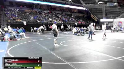 132 Class 1 lbs Champ. Round 1 - Peyton Parn, Brookfield vs Leon Lungu, Maplewood-Richmond Hts.