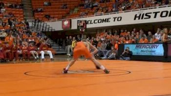 Jake Dieffenbach (OSU) dec. No. 6 Jon Reader (ISU); 6-3