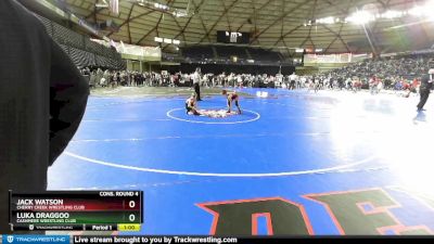 59 lbs Cons. Round 4 - Jack Watson, Cherry Creek Wrestling Club vs Luka Draggoo, Cashmere Wrestling Club