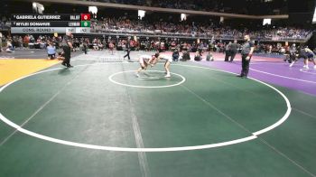 5A 105 lbs Cons. Round 1 - Gabriela Gutierrez, Dallas Jefferson vs Mylei Donahue, Kyle Lehman