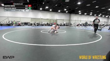 110 lbs Rr Rnd 3 - Easton Smith, OK Outlaws 14U vs Braxton Smith, Northern Colorado 14U