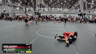 84 lbs Round 7 (8 Team) - Henry Antrobus, Backyard Brawler vs Luke Pluchino, Mat Warriors Red