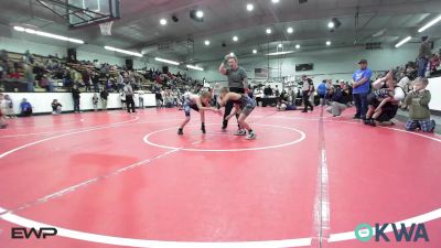 76 lbs Rr Rnd 3 - Trace Smallwood, Dark Cloud Wrestling Club vs Dalton Hayes, Vinita Kids Wrestling
