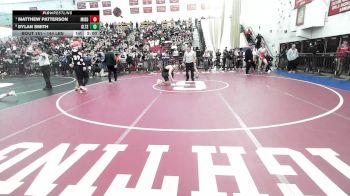 150 lbs Quarterfinal - Matthew Patterson, Middleborough vs Dylan Smith, Greater Lawrence