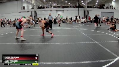 175 lbs Round 2 (8 Team) - Jaden Simpson, GT Apocalypse vs Jack Weldon, Kraken Blue