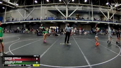 110 lbs Finals (2 Team) - Annabelle Stamp, Doughboy vs Hunter Appello, Yale Street