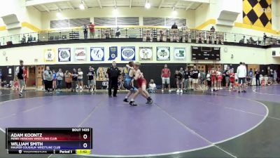 119 lbs 2nd Place Match - Adam Koontz, Perry Meridian Wrestling Club vs William Smith, Maurer Coughlin Wrestling Club