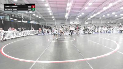 132 lbs Quarterfinal - Luke Satriano, Prestige Worldwide vs Jackson Rush, TNWC Silver Fox