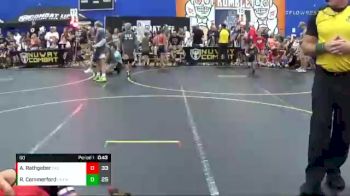 60 lbs Round 3 (6 Team) - Anden Rathgeber, East Kansas Eagles vs Russell Commerford, Untouchables White