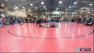 58 lbs Rr Rnd 3 - Myles Gibson, Powerhouse 15u vs Abner Kirkes, Prime Wrestling