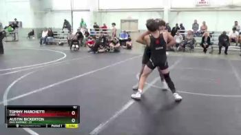 92 lbs Round 6 (8 Team) - Austin Bickerton, Ohio Rampage vs Tommy Marchetti, Edge